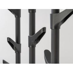Functionals Slide G3 garderobestandaard - zwart