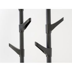 Functionals Slide G3 garderobestandaard - zwart