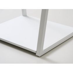 Voetplaat tbv Functionals kledingrek Butler 55 - wit