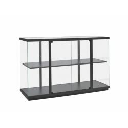Functionals Stolp Low vitrinekast - zwart
