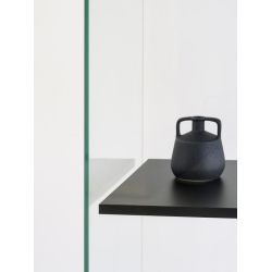 Functionals Stolp High vitrinekast - zwart