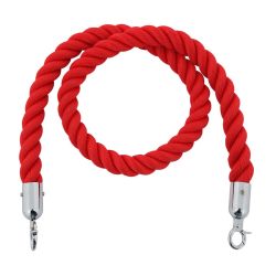 Koord van henneptouw tbv afzetpaal - rood