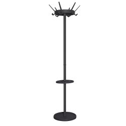 Basic staande kapstok Crown met parapluhouder - zwart