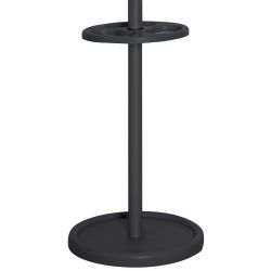 Basic staande kapstok Crown met parapluhouder - zwart