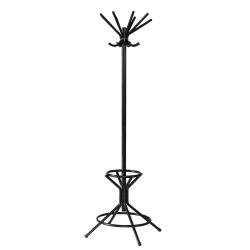 Basic staande kapstok met parapluhouder 200210 - zwart