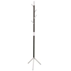 Basic staande kapstok  Linair -zwart/wit