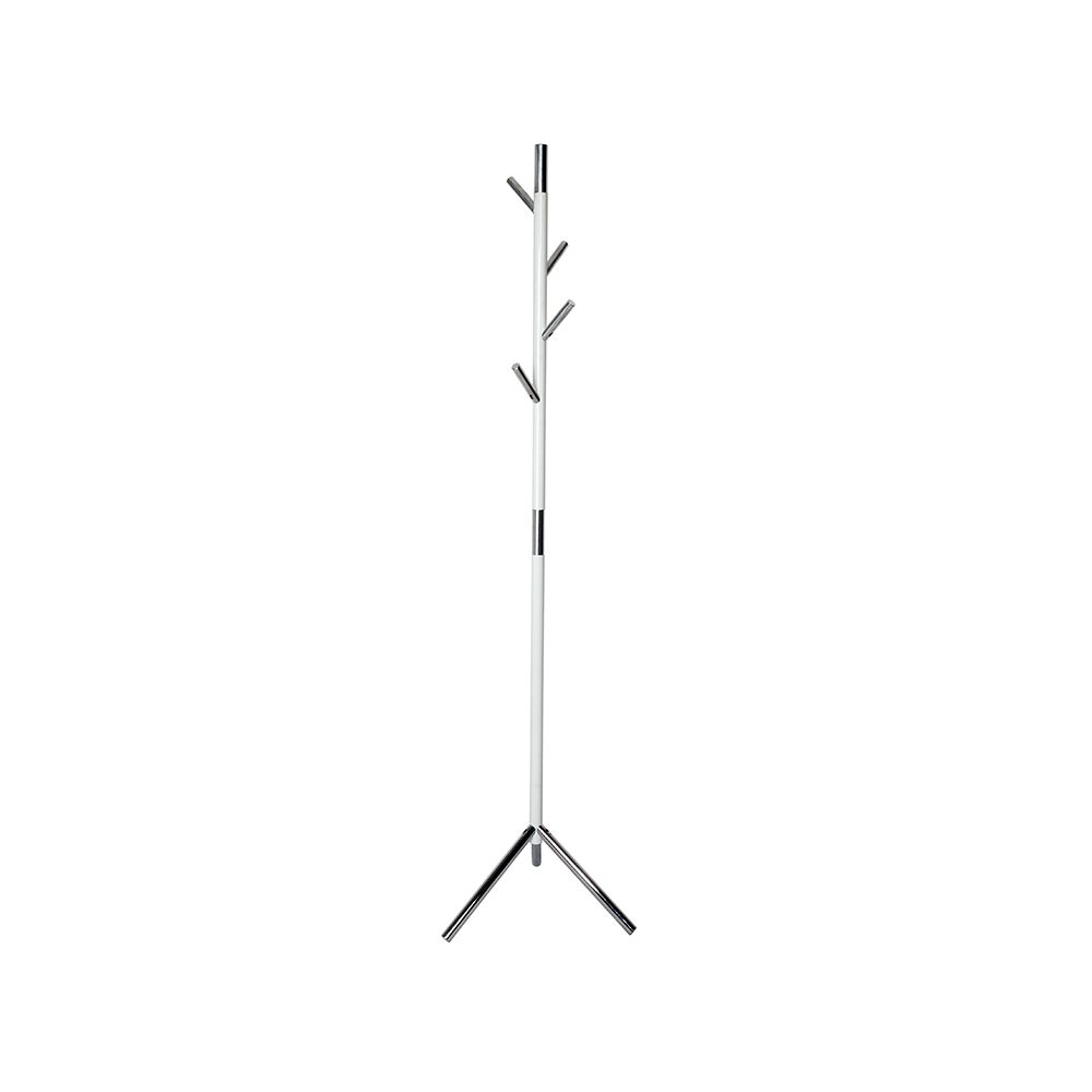 Basic staande kapstok  Linair - wit/chroom