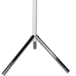 Basic staande kapstok  Linair - wit/chroom