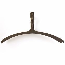 Basic Pro-line wandgarderobe met 2 kledinghangers - grijs/zwart