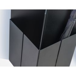 Functionals Tangram design paraplubak - zwart