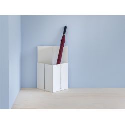 Functionals Tangram design paraplubak - wit