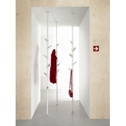 Functionals Slide vloer-plafond garderobe - wit