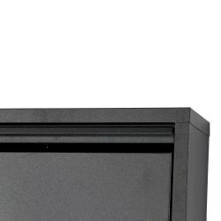 Spinder Design schoenenkast Billy 1 - zwart