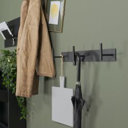 Spinder Design wandkapstok Chapman 3 - zwart