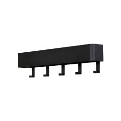 Spinder Design wandkapstok Dax Play 5 - zwart