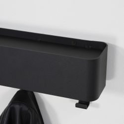 Spinder Design wandkapstok Dax Play 3 - zwart