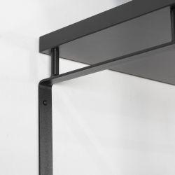 Spinder Design wandkapstok Rex 3 - zwart