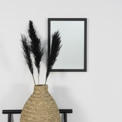 Spinder Design spiegel Senza M1 - zwart