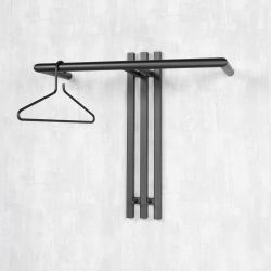 Spinder Design wandkapstok Senza 1 - zwart
