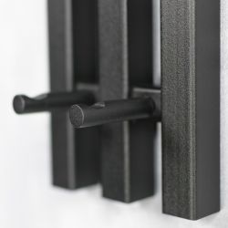 Spinder Design wandkapstok Senza 1 - zwart