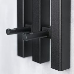 Spinder Design wandkapstok Senza 1 - zwart