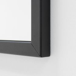 Spinder Design spiegel Senza M2 - zwart