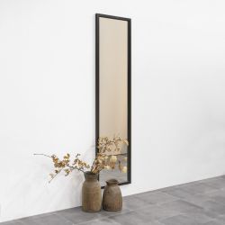 Spinder Design spiegel Senza M2 - zwart