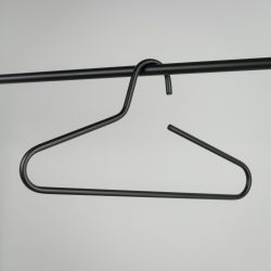 Spinder Design kledinghangers Victorie (set van 5 stuks) - zwart