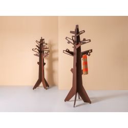 Functionals Forest for the Trees staande kapstok - roestbruin