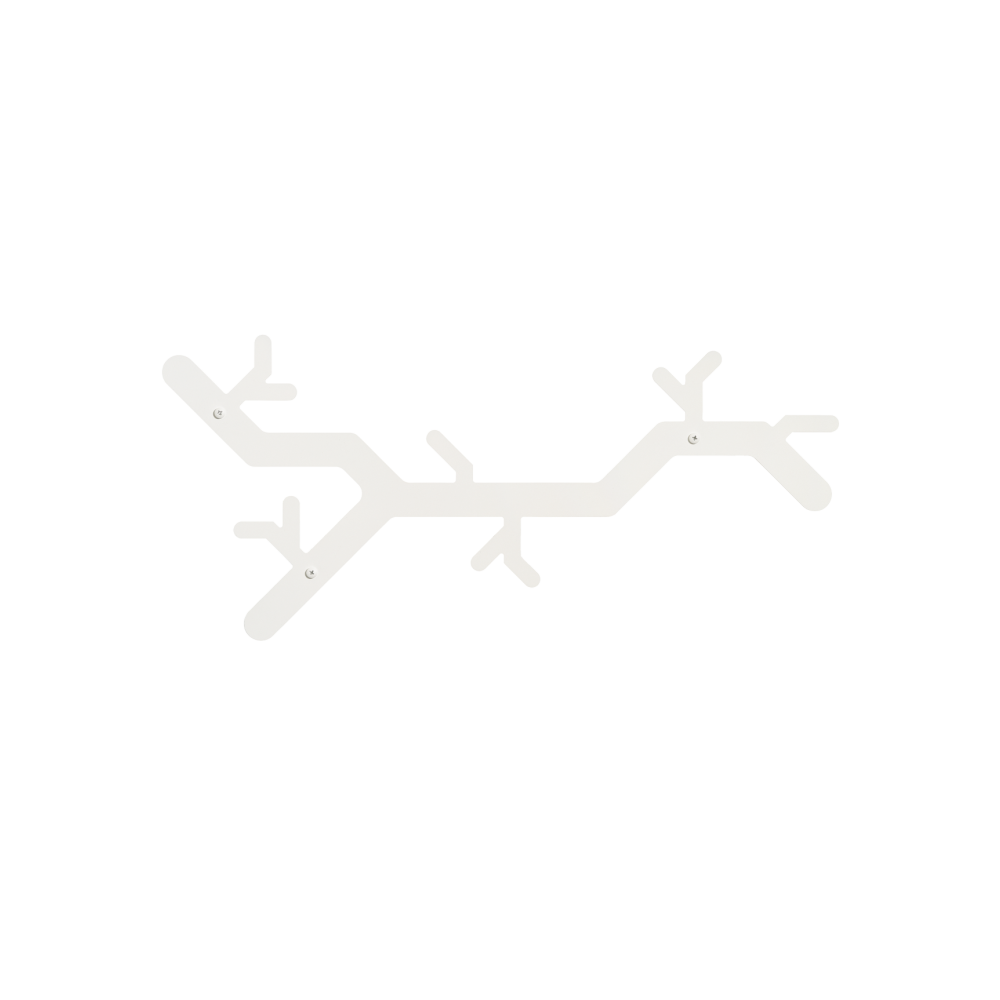 Functionals Tree Hooked wandkapstok - wit