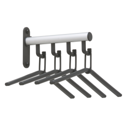 Functionals Tertio H28K garderobe element met 4 hangers