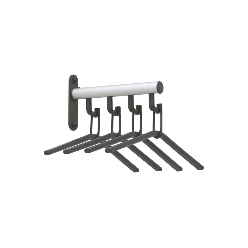 Functionals Tertio H28K garderobe element met 4 hangers