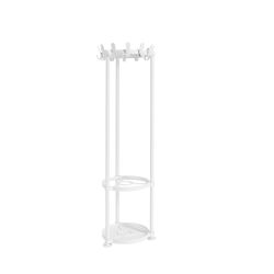 Functionals Krok Round staande kapstok - wit