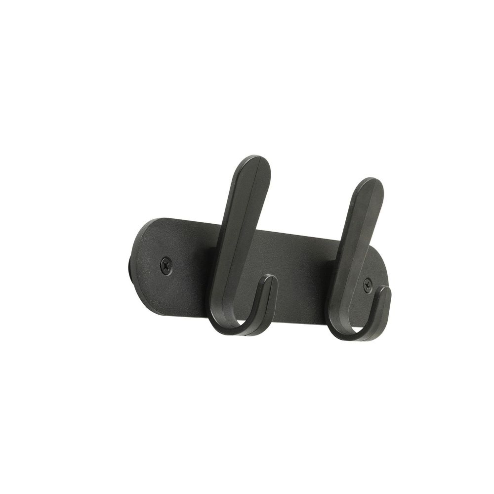 Functionals Krok HJH30 wandkapstok - zwart