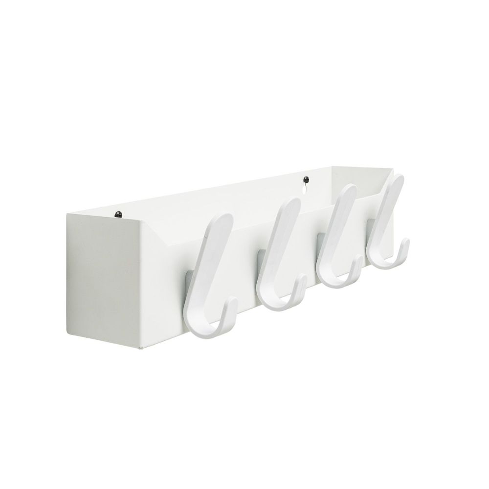 Functionals Krok Box 50 wandkapstok met opbergbox - wit