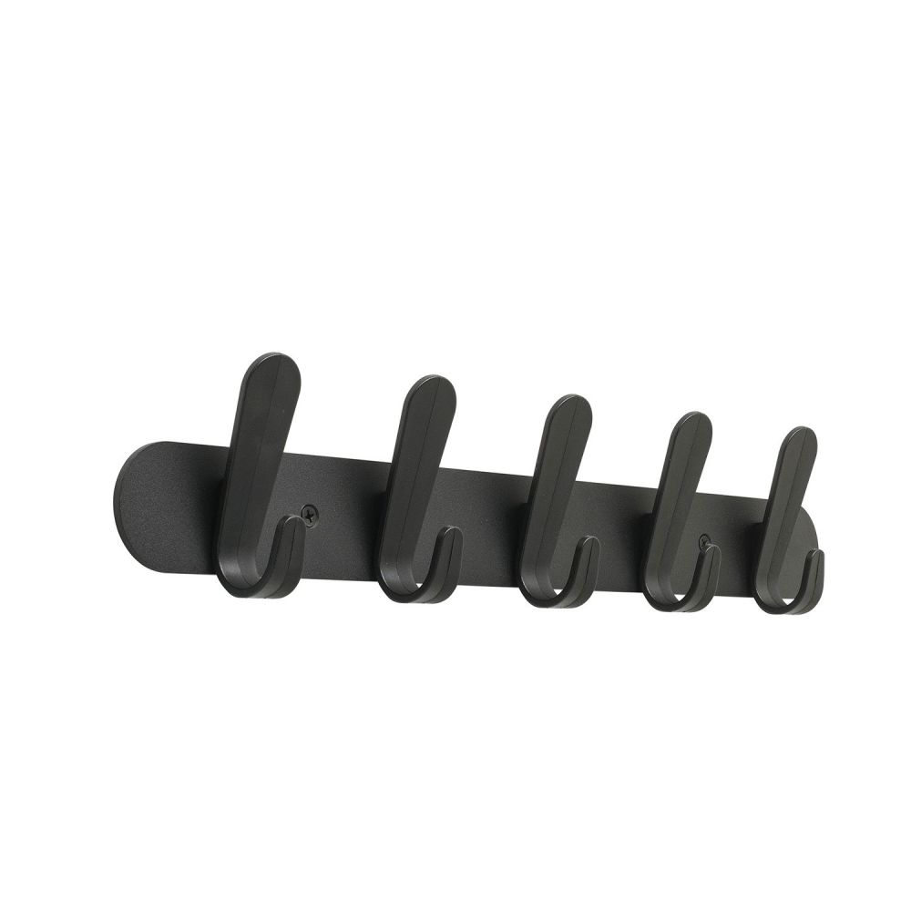Functionals Krok HJH60 wandkapstok - zwart