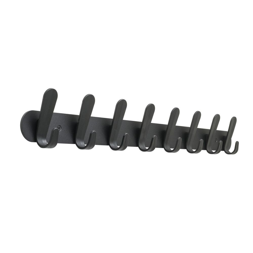 Functionals Krok HJH90 wandkapstok - zwart