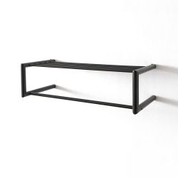 Spinder Design wandkapstok Smooth - zwart