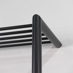 Spinder Design wandkapstok Smooth - zwart