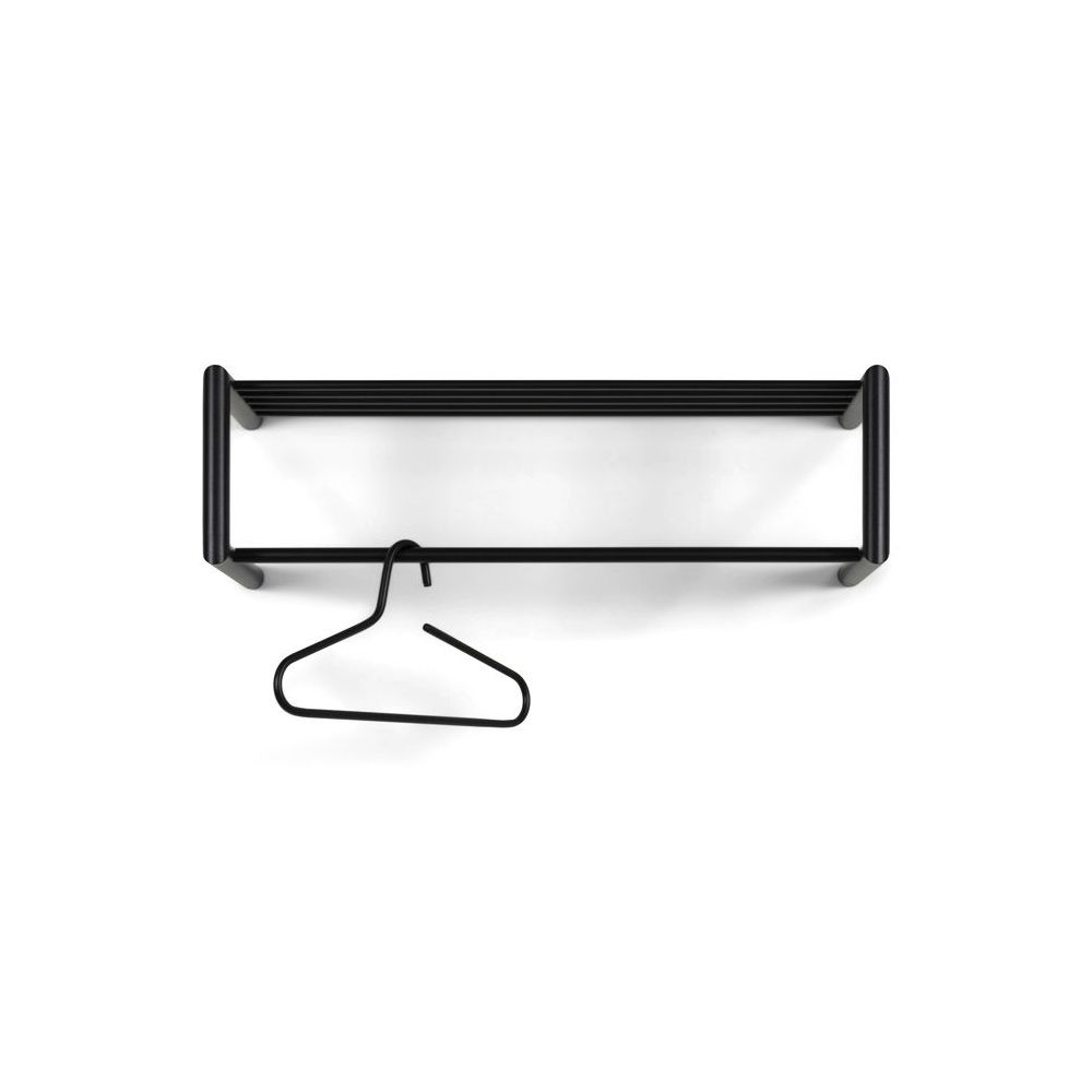Spinder Design wandkapstok Smooth - zwart