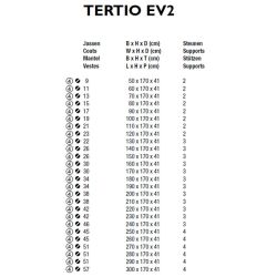 Functionals Tertio EV2 vrijstaand garderoberek