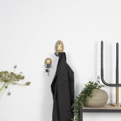 Spinder Design kapstok Bug - goud/zwart