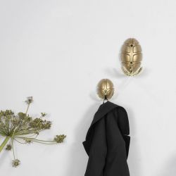 Spinder Design kapstok Tick - goud/goud