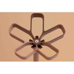 Cascando staande kapstok Flower - bruin
