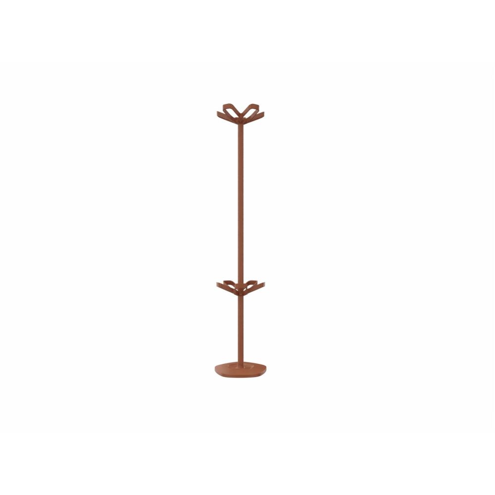 Cascando staande kapstok Flower incl. paraplustandaard - bruin