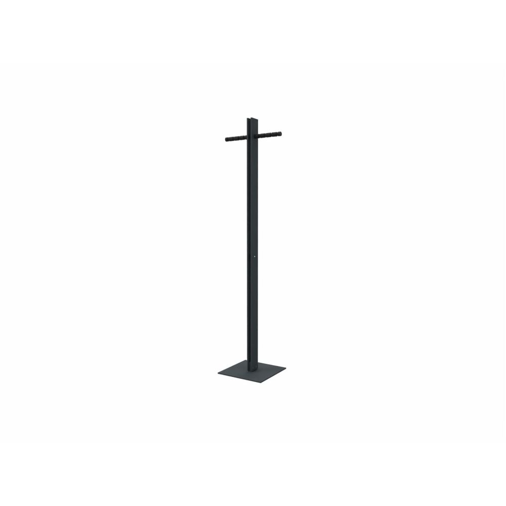 Cascando staande garderobe Standfree - antracietgrijs/zwart