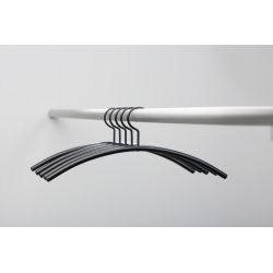 Cascando Chrome kledinghanger - zwart