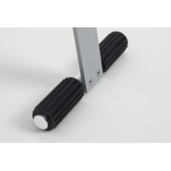 Cascando staande muurkapstok Standalone - aluminiumgrijs