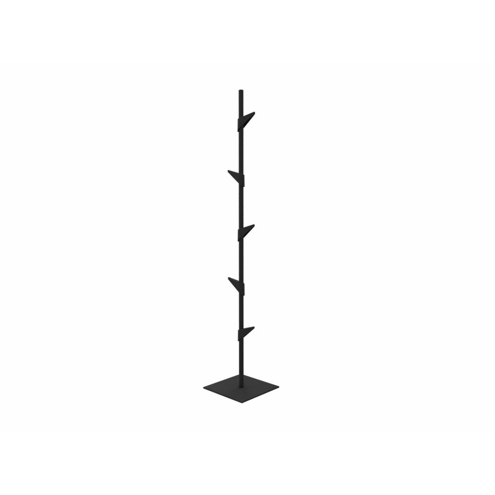 Cascando staande kapstok Bamboo steel 1 - zwart