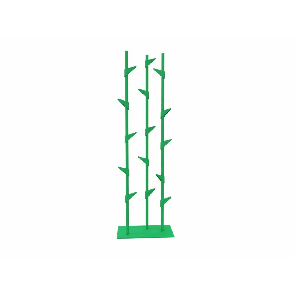 Cascando staande kapstok Bamboo steel 3 - groen
